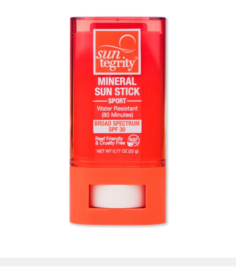 Suntegrity Sport Mineral Sun Stick 22g, Broad Spectrum SPF 30